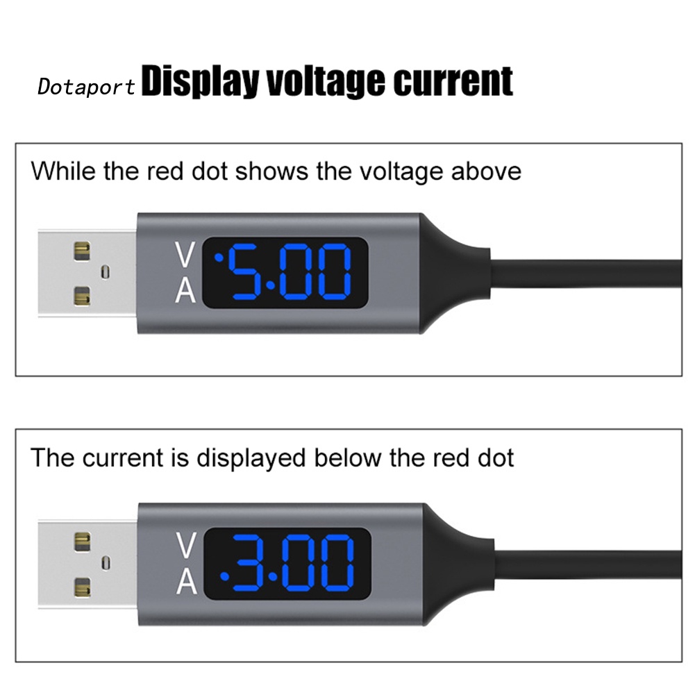 Dây Cáp Sạc / Truyền Dữ Liệu Hiển Thị Màn Hình Lcd Cho Iphone / Android / Type-C