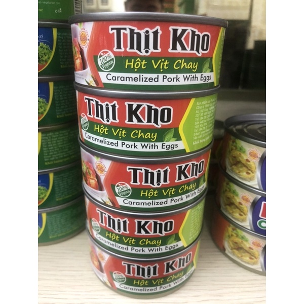 Thịt Kho Hột Vịt Chay Âu Lạc