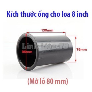 Ống thông hơi loa 3 inch 4 inch 5 inch 6.5 inch 8 inch