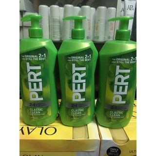 Gội & xả pert 2in1 - classic clean mẫu mới - hàng mỹ