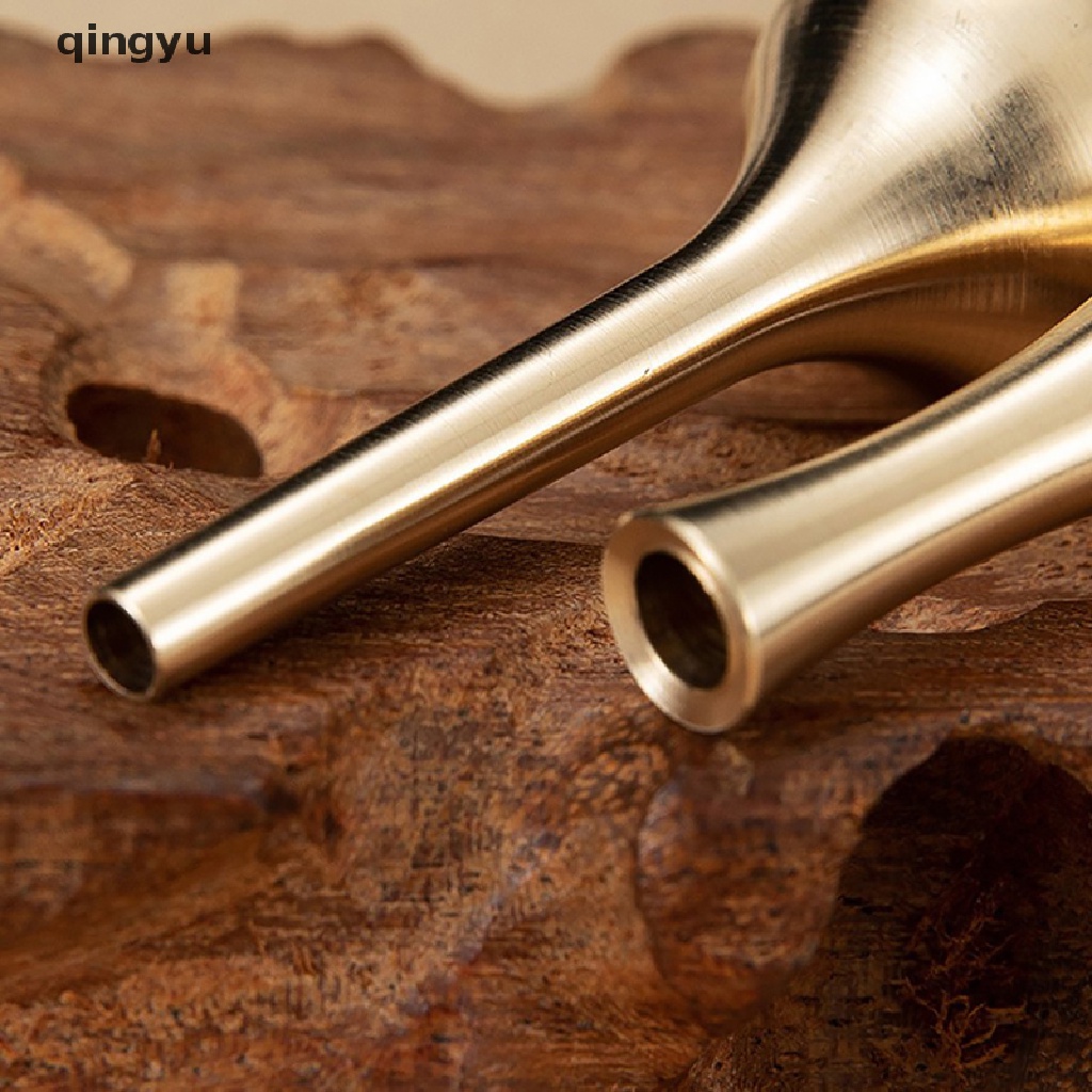 Bình Hoa Mini Bằng Đồng Nguyên Chất Màu Vàng Độc Đáo Trang Trí Nhà Cửa