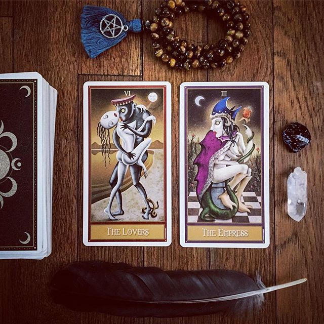 Bài Tarot - Bộ Deviant Moon