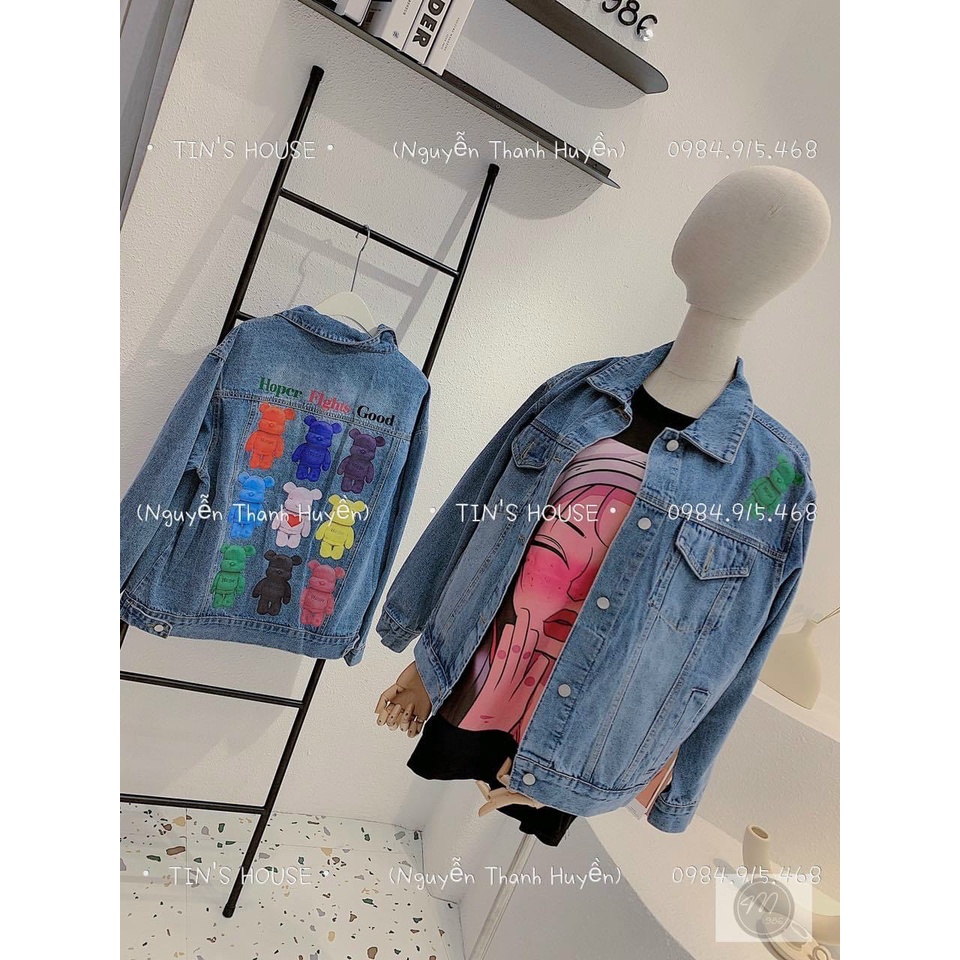 áo Khoác Jeans Bò Dày Hàng đẹp