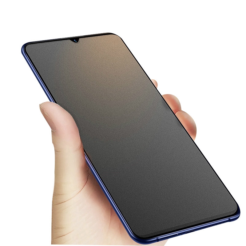 AG Nhám Kính Cường Lực Mờ Chống Vân Tay Bảo Vệ Màn Hình cho Oppo A3S A5 AX5 AX5s A5S A7 A9 A12 A12e A31 A33 A52 A53 A83 A91 A92 A93 2020 A1K F11 F9 F7 F5 Pro Reno 2 2F 3 4 4F 4G Chống Trầy chống bẩn