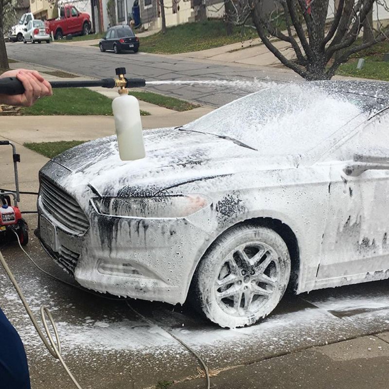 Bình xịt bọt tuyết rửa xe hơi áp suất cao 1/4&quot;