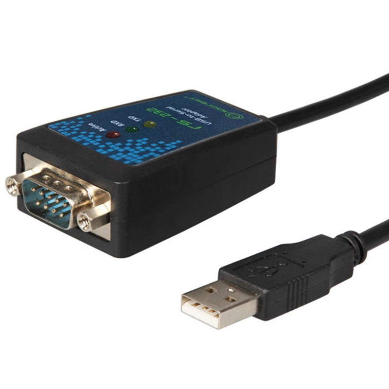 Cáp Chuyển Đổi IOCREST USB 2.0 Sang Serial RS-232 DB9 9Pin Dài 1M USB Sang RS232 Hỗ Trợ WIN10