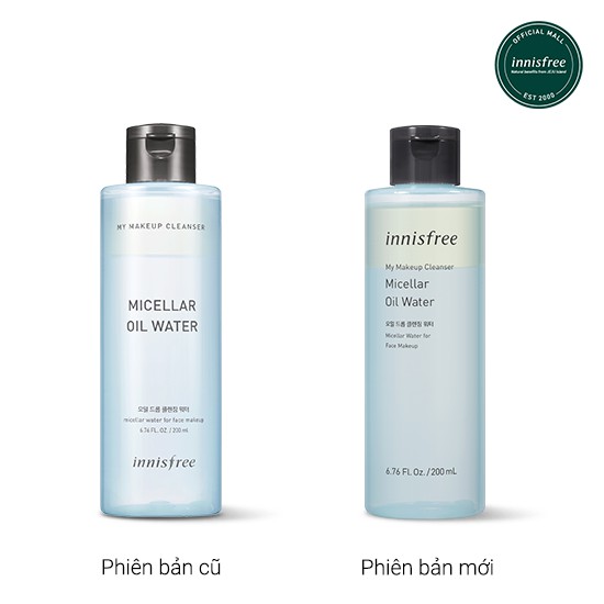  Nước tẩy trang và làm sạch da innisfree My Makeup Cleanser Micellar Oil Water 200ml | BigBuy360 - bigbuy360.vn