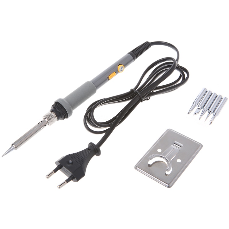 Súng Hàn Điện 110V 220V 60W Kèm 5 Đầu Hàn