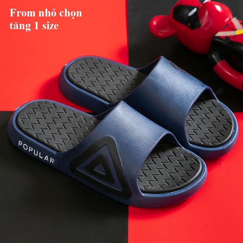 Dép nam nữ đi trong nhà thời trang unisex,dép quai ngang đế cao su non đi cực êm chân size 36- 43