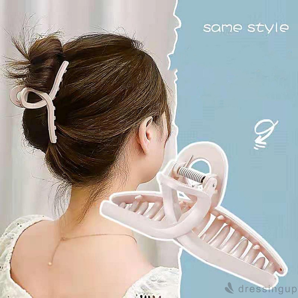 Kẹp tóc màu trơn thời trang dành cho nữ