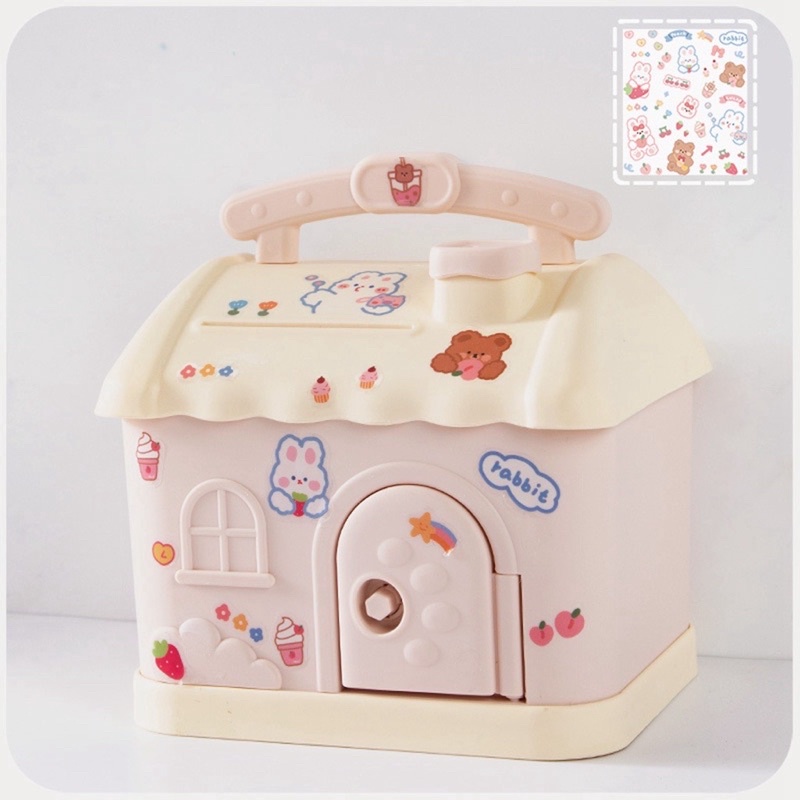 Ống Heo Tiết Kiệm Kiểu Dáng Hoạt Hình Đáng Yêu Dành Cho Bé