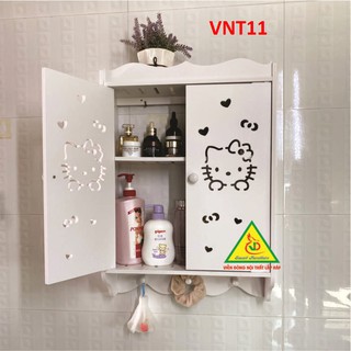 Tủ nhà tắm chống thấm nước vnt11 - nội thất lắp ráp
