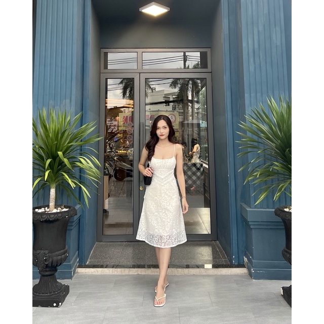 Ladonna Dress bản dài – Váy tiểu thư