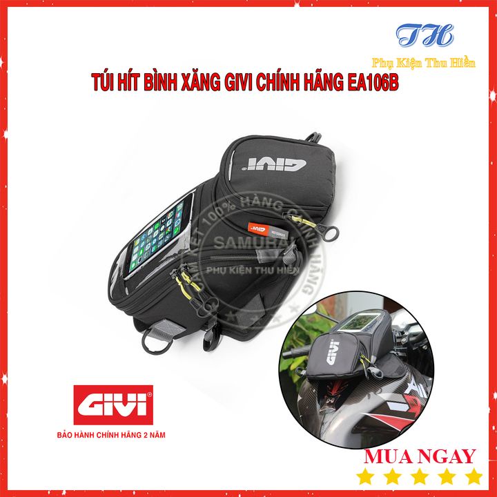 Túi Hít Bình Xăng Chính Hãng Givi Tiện Lợi - Mã EA106B