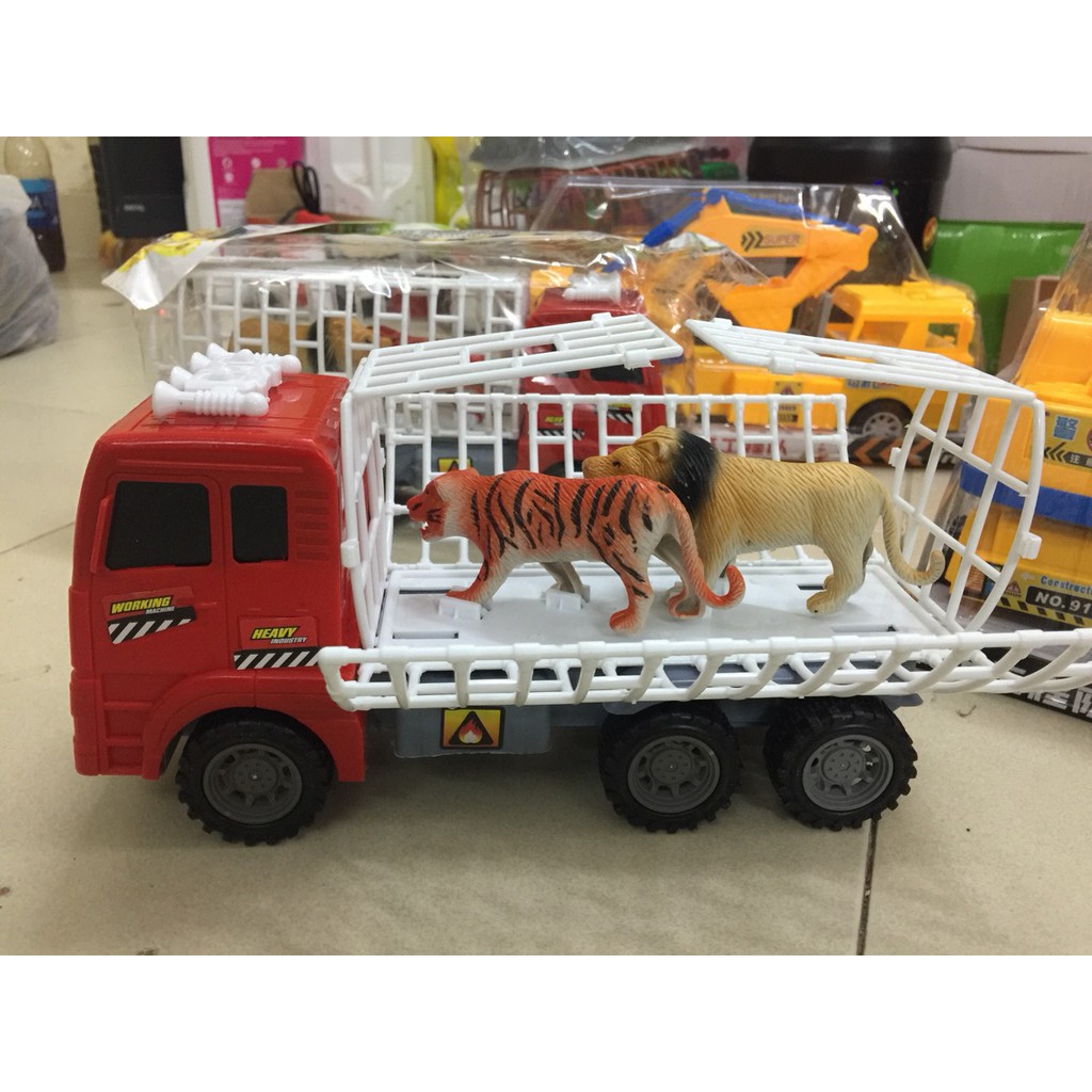 [ Gía siêu rẻ ] XE Ô TÔ ĐỒ CHƠI CHỞ SƯ TỬ (alishops)