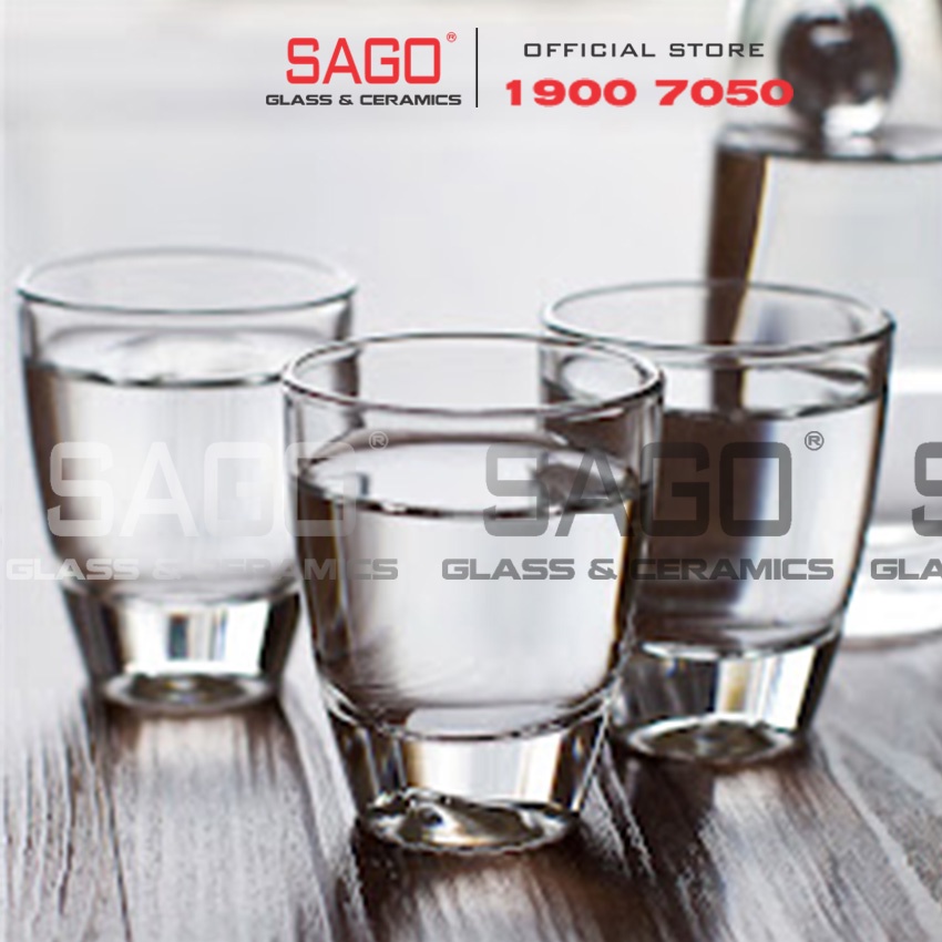 Ly Thủy Tinh Deli Zeno Shot Glass 34ml , 40ml | Tùy Chọn Dung tích