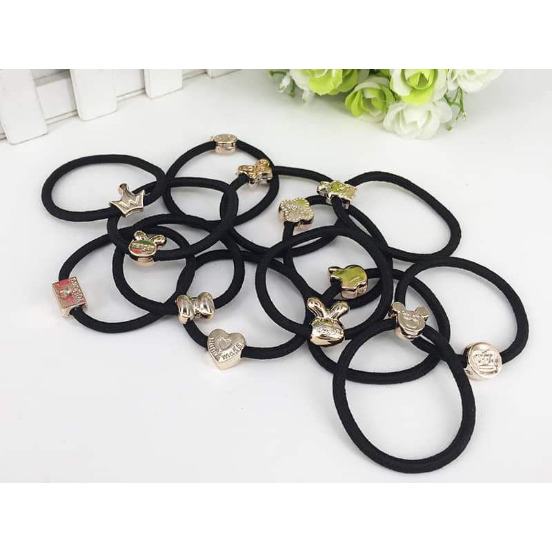 Combo 100 cột tóc nhiều hình,,,