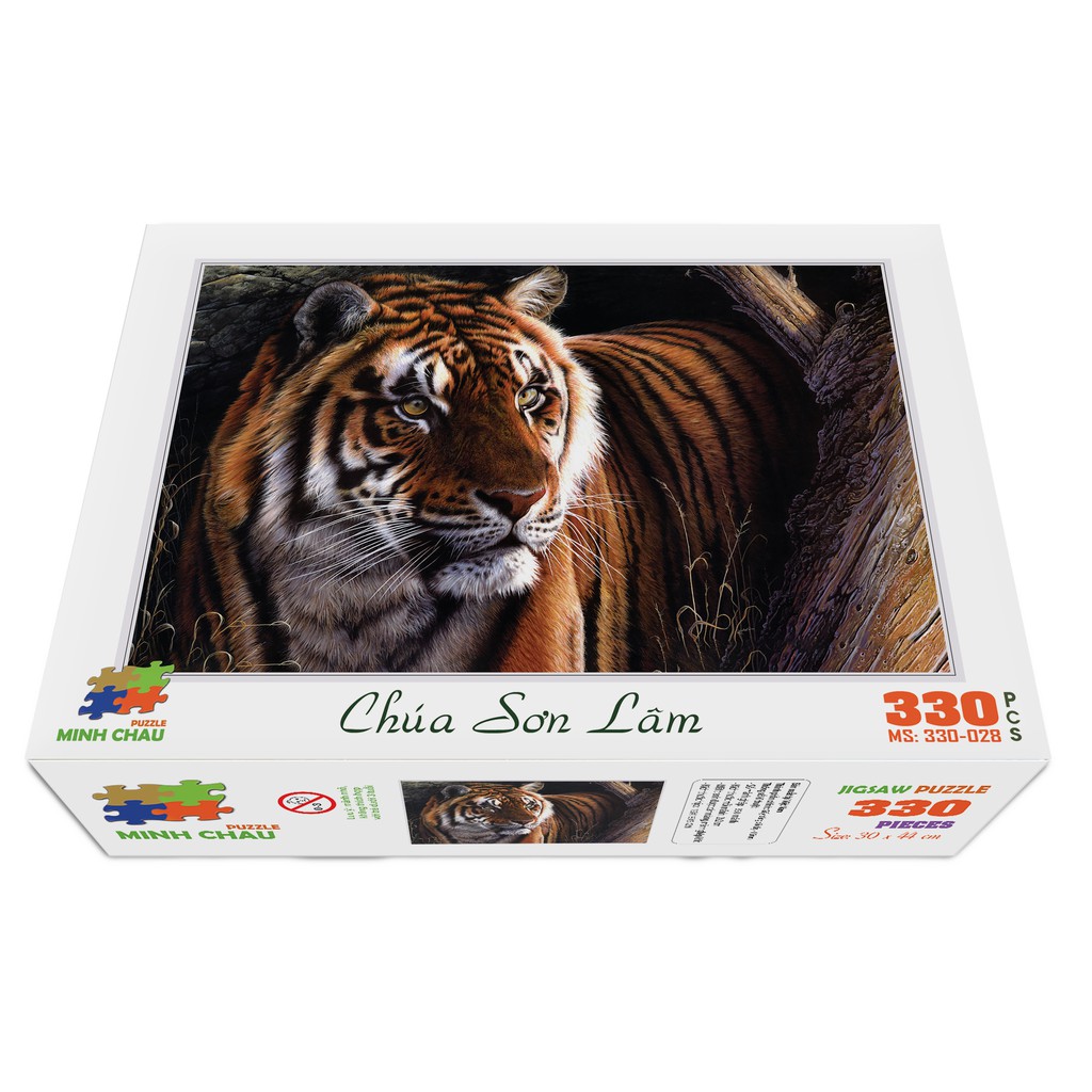 Bộ tranh xếp hình jigsaw puzzle cao cấp 330 mảnh – Chúa Sơn Lâm