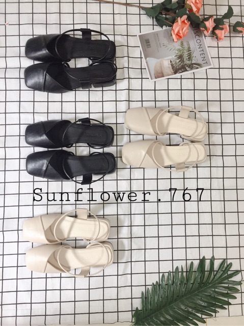 [OD] Bệt sandal mũi vuông kèm ảnh thật | BigBuy360 - bigbuy360.vn