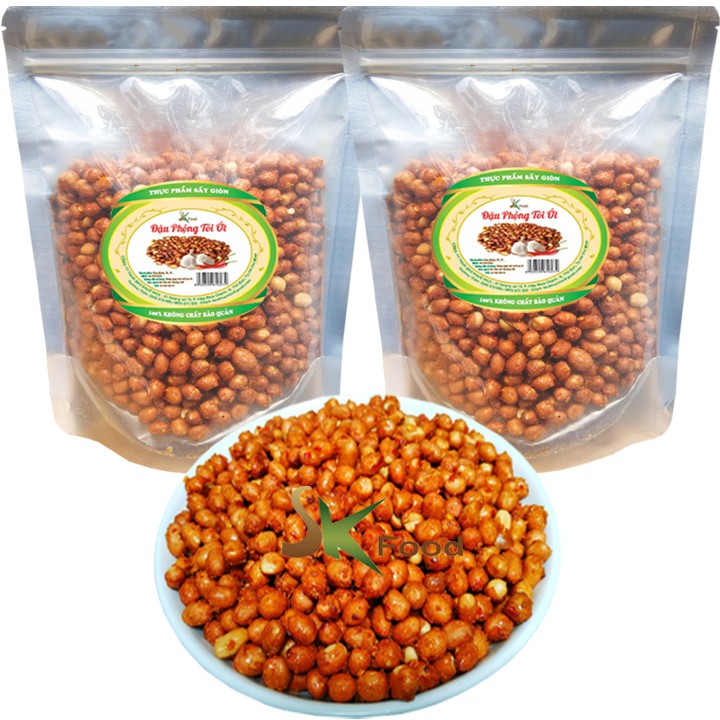 1KG ĐẬU PHỘNG RANG TỎI ỚT NGON