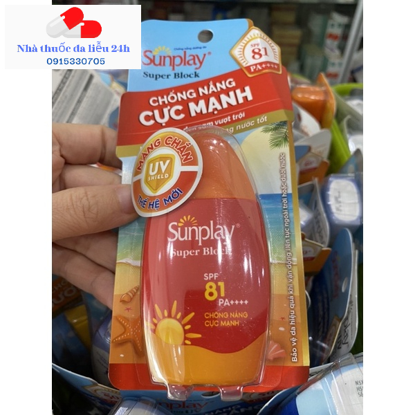 Sữa chống nắng Sunplay spf81 - Chính hãng - Nhà thuốc da liễu 24h