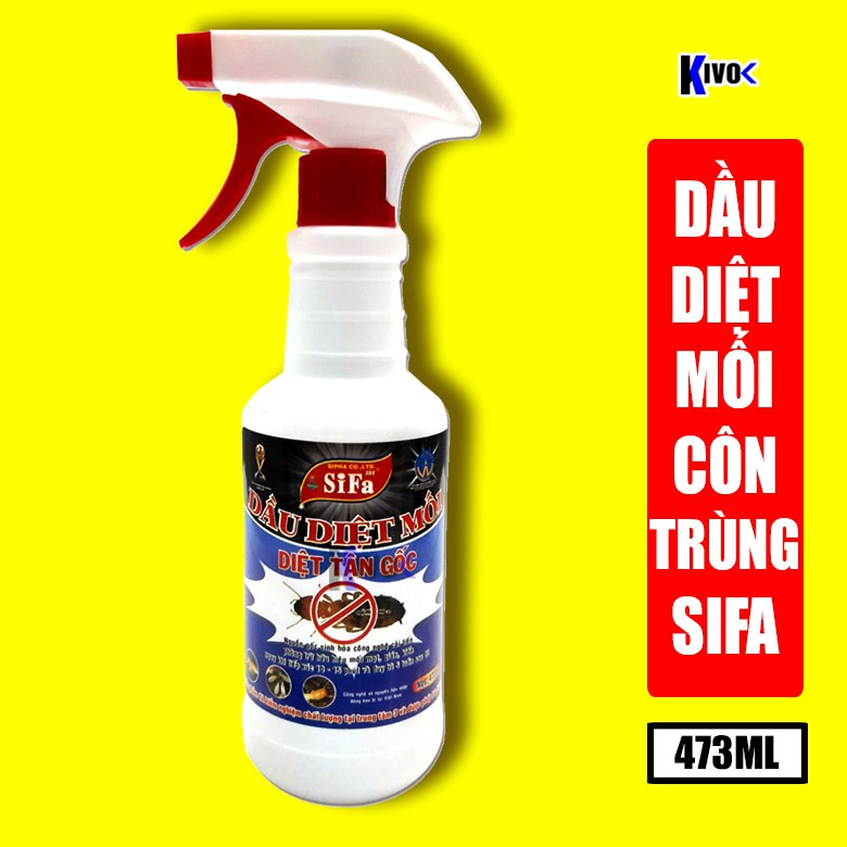 Bình Xịt Diệt Côn Trùng Mối Tận Gốc Dạng Chai Xịt SiFa 473ml