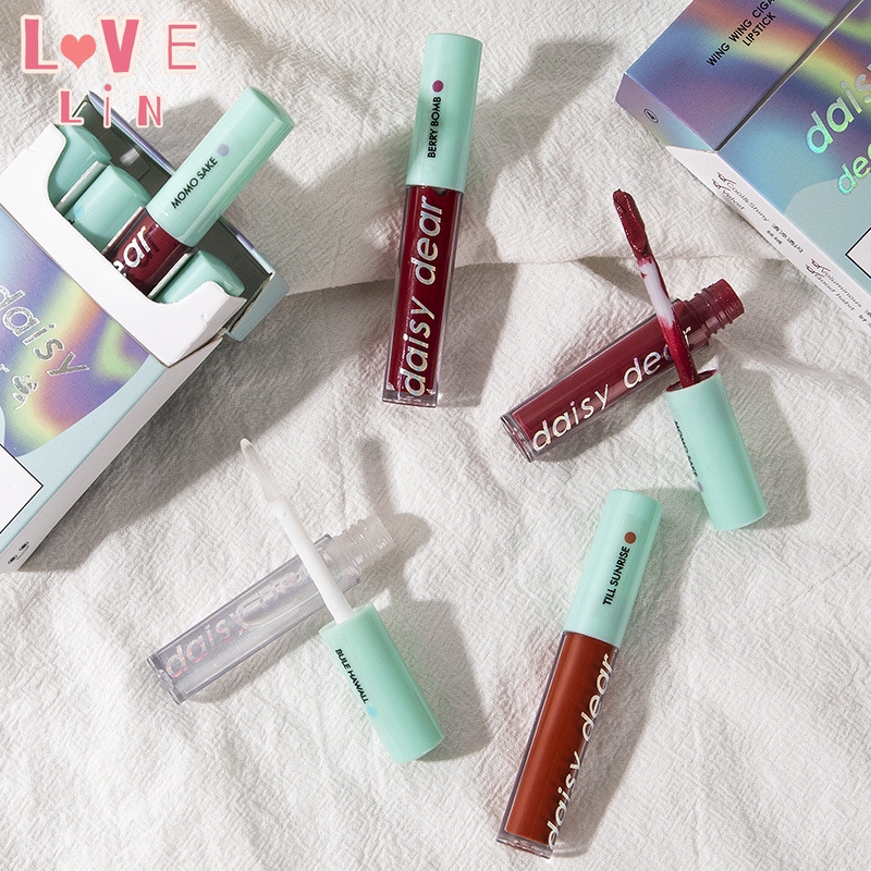 (Hàng Mới Về) Set 4 Thỏi Son Môi Dưỡng Ẩm Thiết Kế Hình Điếu Thuốc Độc Đáo | BigBuy360 - bigbuy360.vn