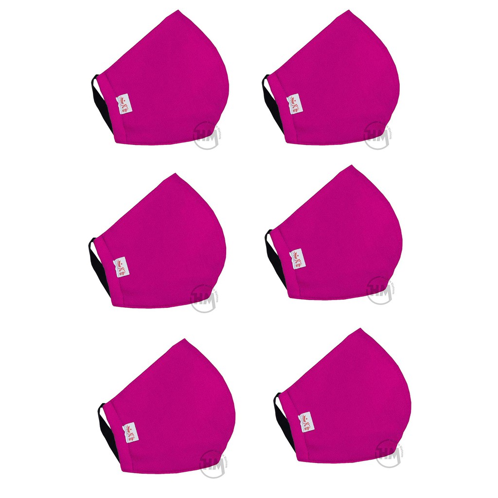 Combo 6 khẩu trang vải chất lượng tốt