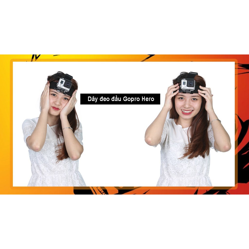 [Rẻ Nhất] Dây Đeo Đầu Cho Camera Hành Trình Tặng Ốc Vít Gopro, Eken, Sjcam,Amkov, SC-Cam.. | BigBuy360 - bigbuy360.vn