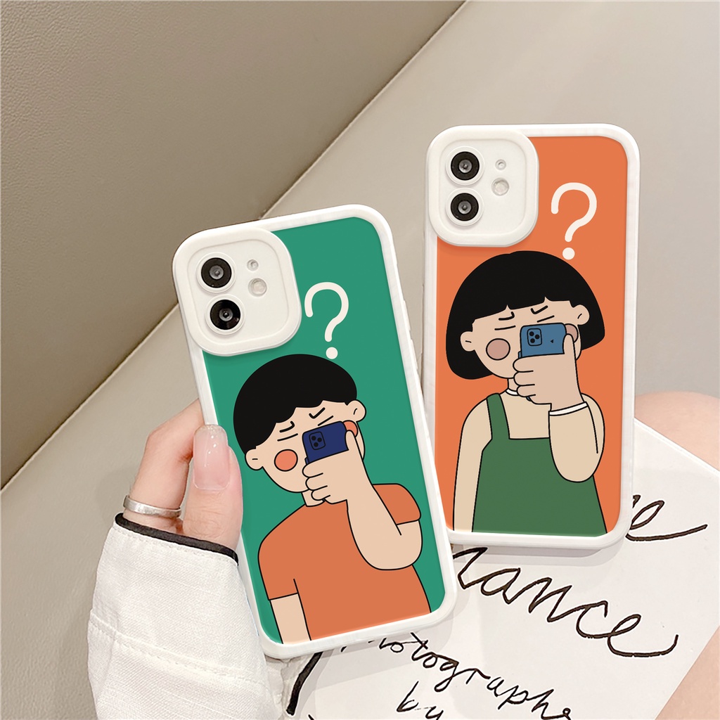 Ốp lưng iphone WhatWhat bóng cạnh vuông 6/6plus/6s/6splus/7/7plus/8/8plus/x/xs/11/12/13/14/pro/max/promax/plus/shin/case