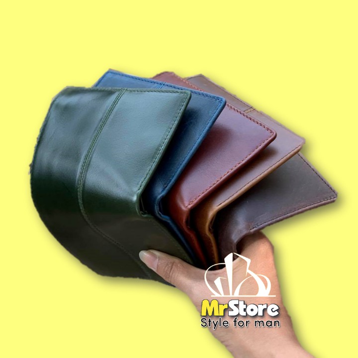 Ví Nam Da Bò Pullup Wax Nối 3 Lớp Cao Cấp WN32021