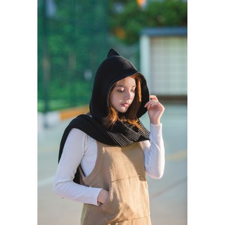 Mũ liền khăn 2in1