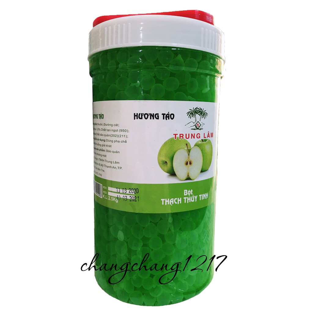 Thạch Nổ Popping Thủy Tinh Trung Lâm Có Đủ Các Mùi Hủ 1kg & 2kg5