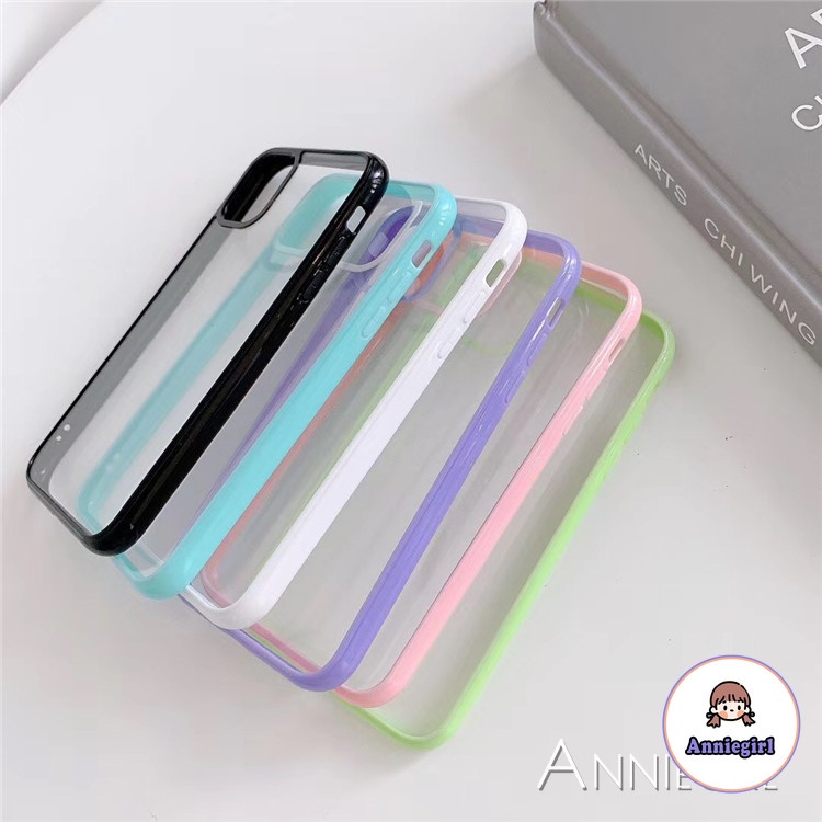 Ốp Điện Thoại Tpu Màu Kẹo Trong Suốt Dễ Thương Cho Iphone 12 11 Pro Max X Xs Max Xr 8 7 Plus Se 2020 | BigBuy360 - bigbuy360.vn