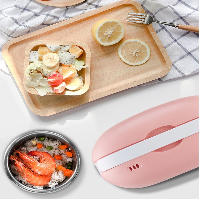Hộp Cơm Cắm Điện - Nồi Cơm Điện Mini Văn Phòng Hâm Nóng Thức Ăn