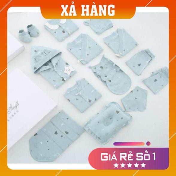 [FreeShip – Giá sập sản] QUÀ TẶNG ĐẦY THÁNG CAO CẤP SET ĐỒ SƠ SINH CHO BÉ