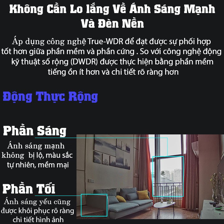CAMERA EZVIZ C8C ( QUÉT 360 độ, Ngoài trời) có màu ban đêm Color Night Tích Hợp AI CS-C8C - Hàng chính hãng cao cấp