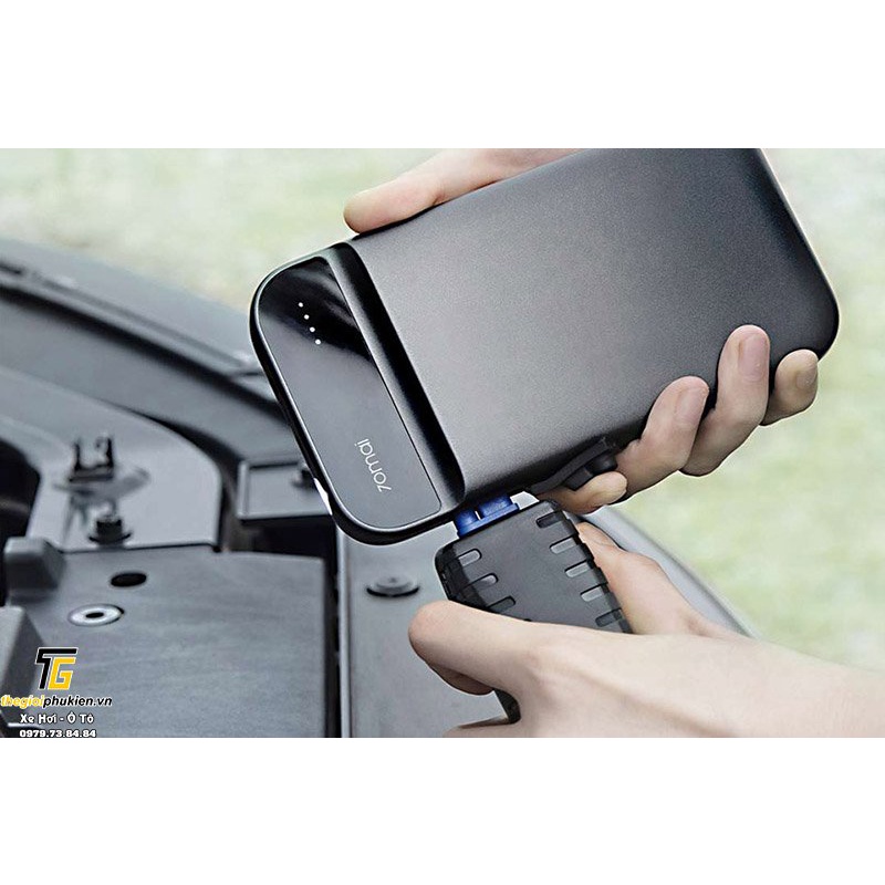 Bộ kích điện bình ắc quy Ô tô, Xe hơi Xiaomi 70Mai chính hãng – Kích nổ kiêm pin sạc dự phòng 11000mAh