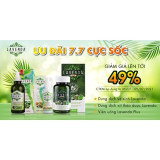 Dung Dịch Xịt Thảo Dược Lavenda