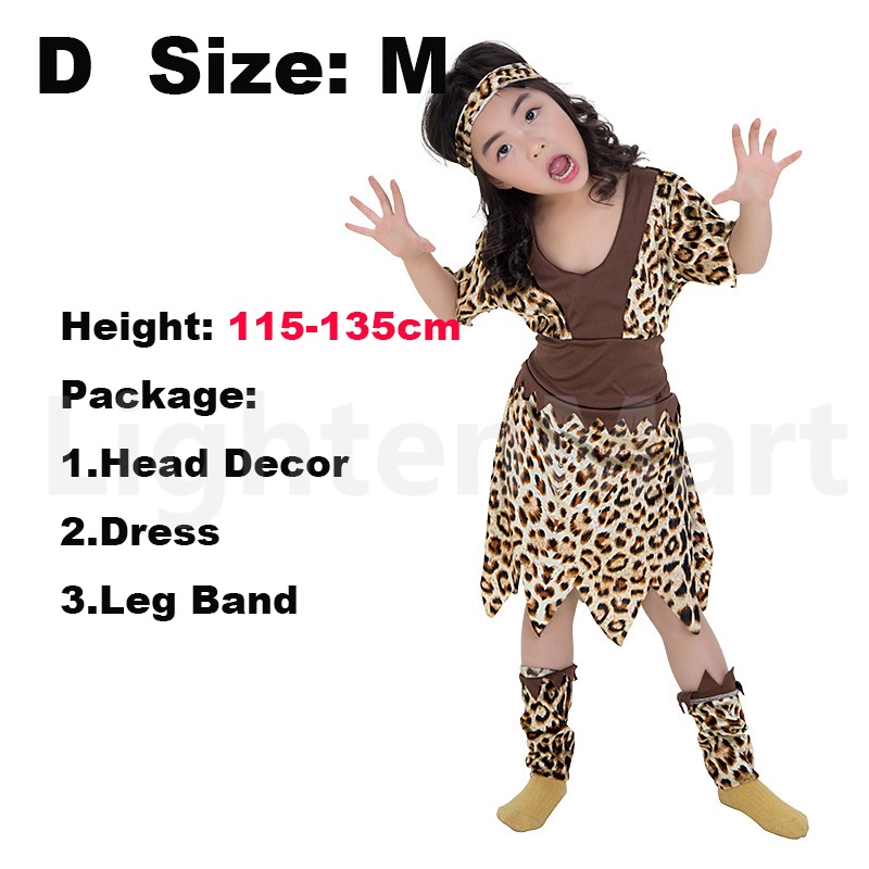 Thổ dân da đỏ trang phục cosplay cho trẻ em