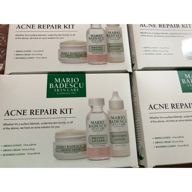 Bộ dưỡng cho da mụn mario badescu