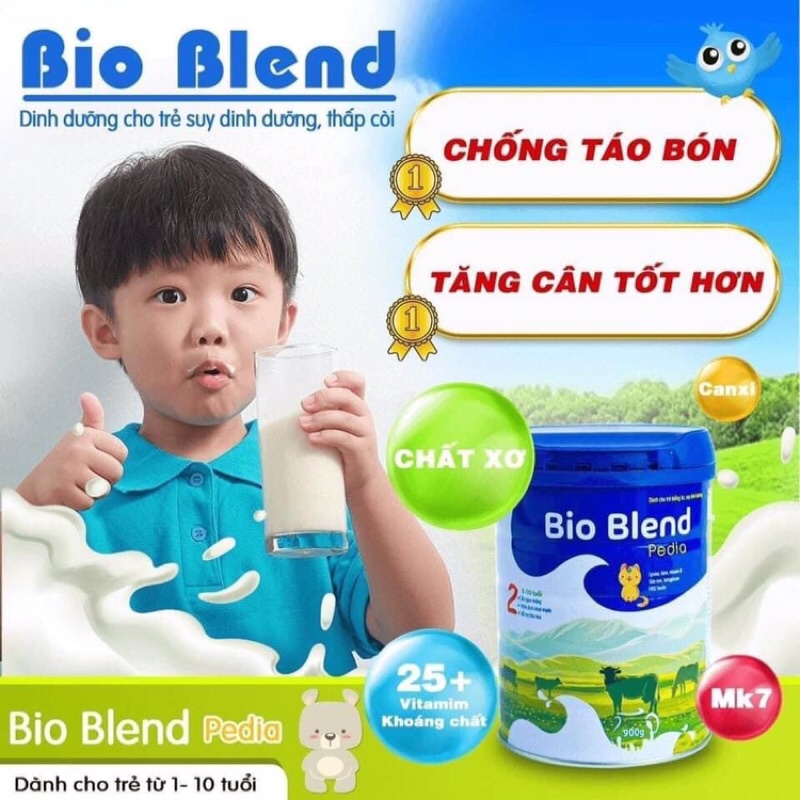 Sữa bio blend 2 900g tăng cân