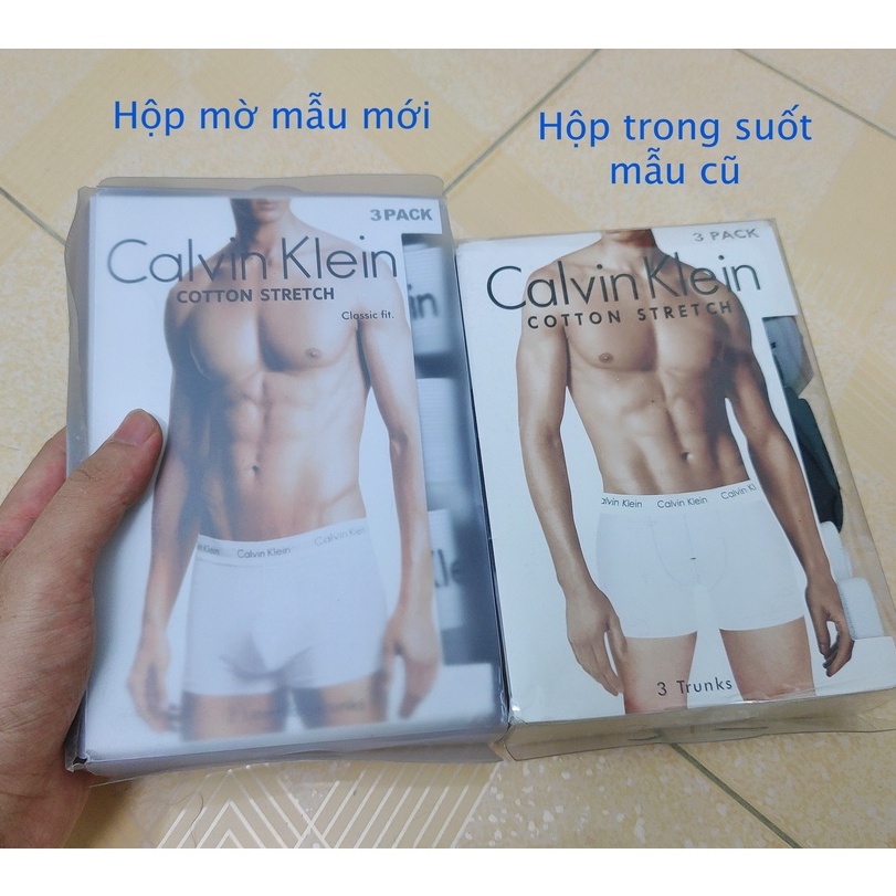 Quần boxer Calvin Klein 3-Pack chính hãng (NP2015Y-922)