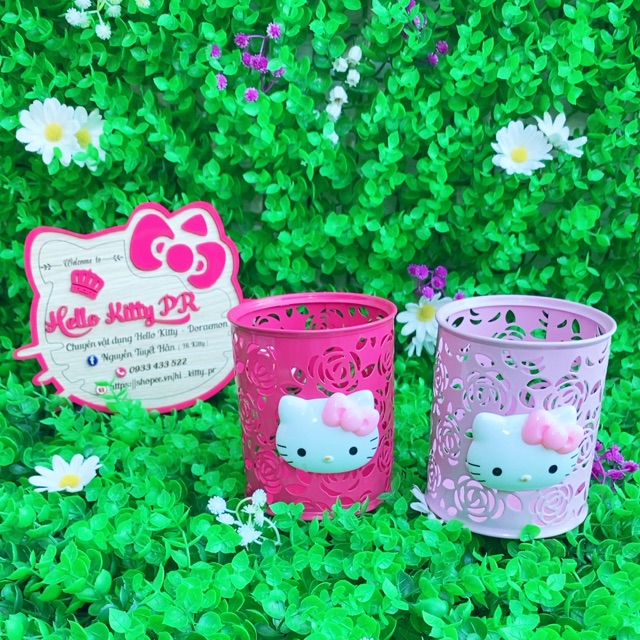 ỐNG CẮM VIẾT HELLO KITTY  - DOREMON