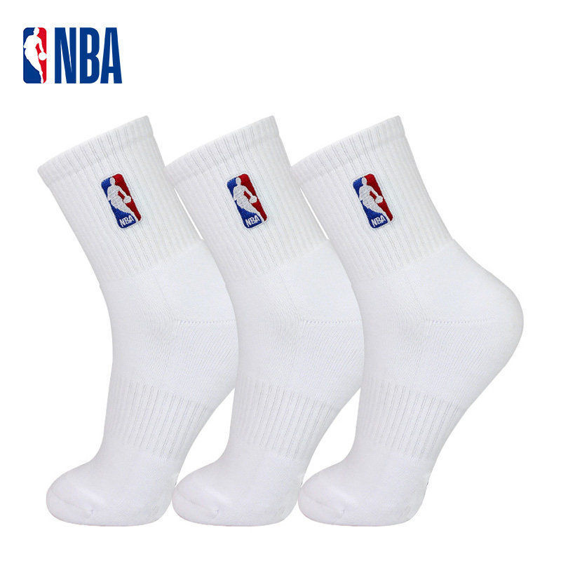 ▥vớ bóng rổ NBA trong ống thể thao nam chải bông hút ẩm và thoáng khí tập luyện dày dặn bốn mùa đáy khăn