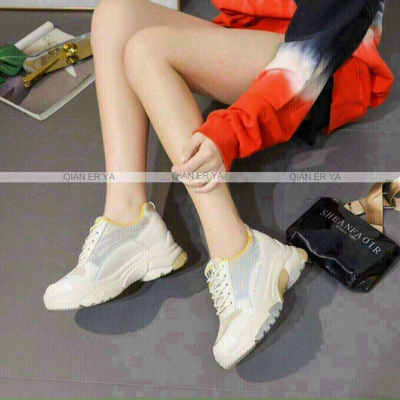 Giày thể thao nữ  ĐỘN đế siêu cao
