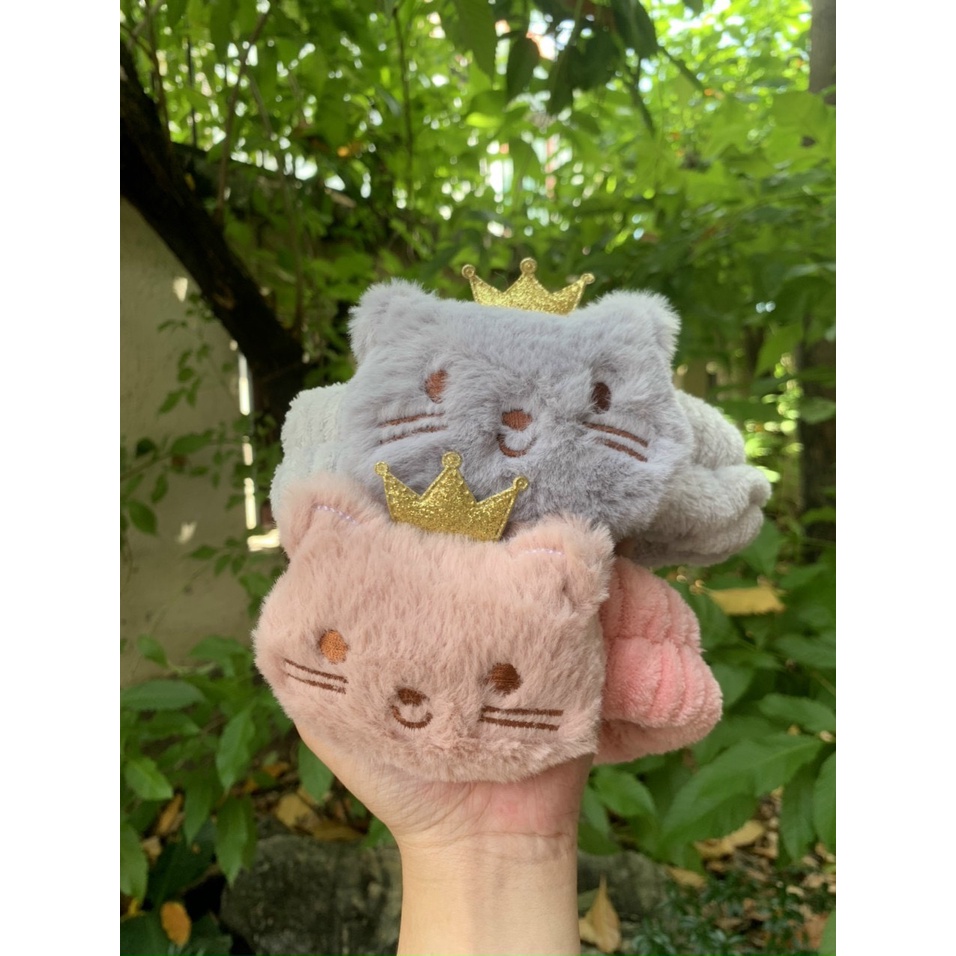 Băng đô tai mèo vương miện dễ thương phong cách Hàn Quốc ❤