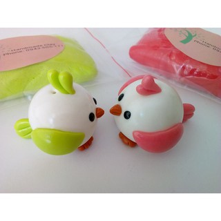 Đất sét nặn tượng chibi, thức ăn