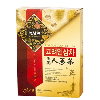 Trà Nhân Sâm Hàn Quốc Nokchawon Korean Ginseng Tea 3g x 50 gói