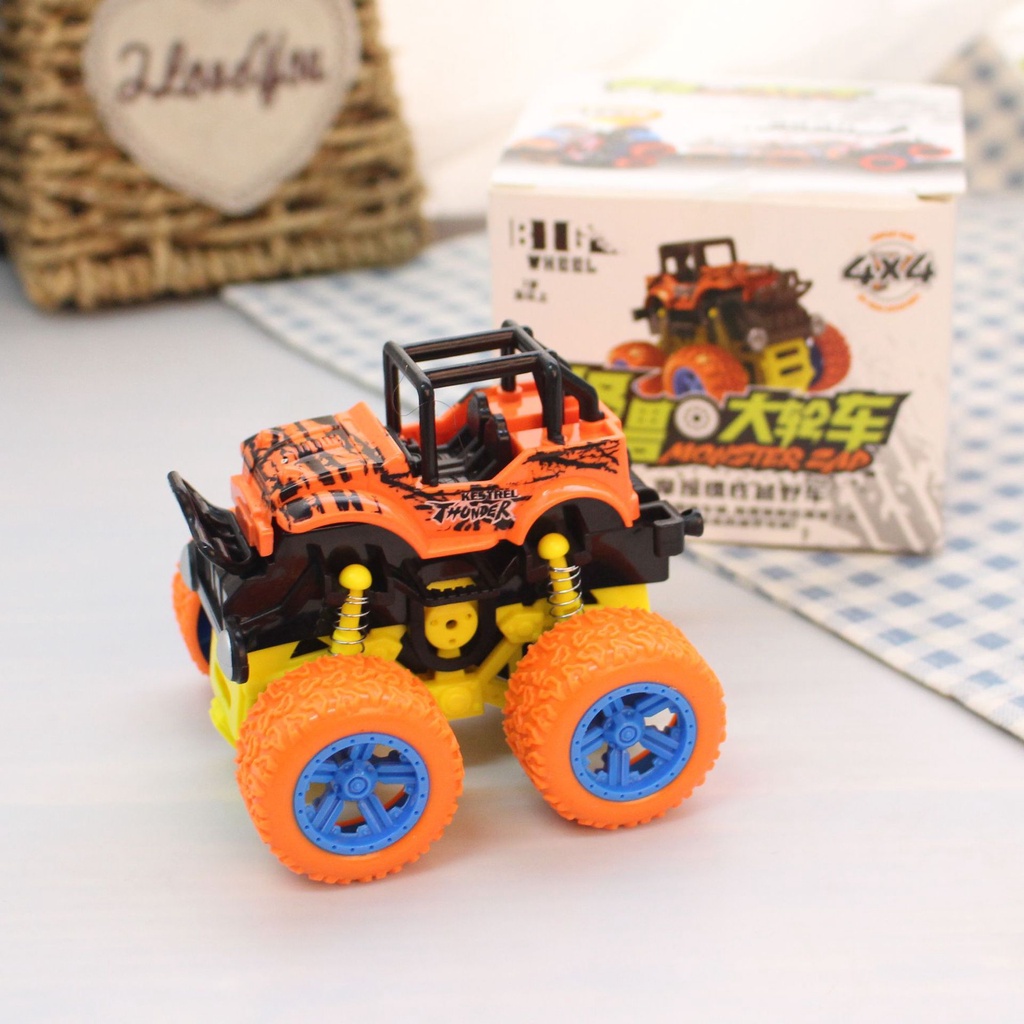 Đồ chơi XE bánh đà địa hình cho bé chơi, xe ô tô nhỏ